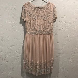 BLUSH SEQUENCE DRESS